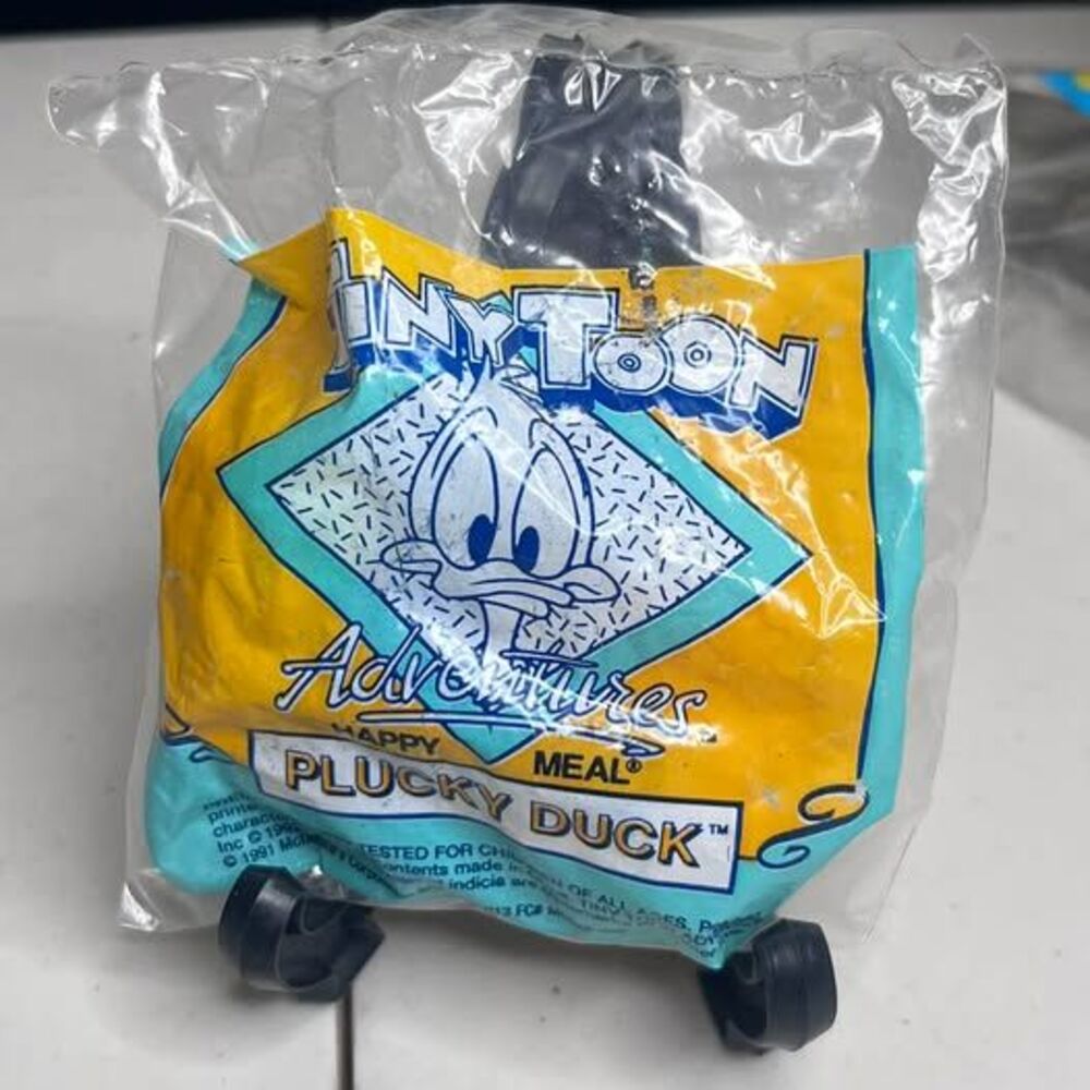 McDonald's Happy Meal Tiny Toon Adventures Plucky Duck Toy